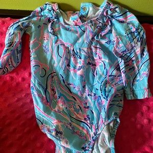 Lilly Pulitzer baby girl body suit